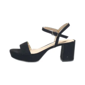 Bandolino Platform Sandals Suede Black Colour For Women