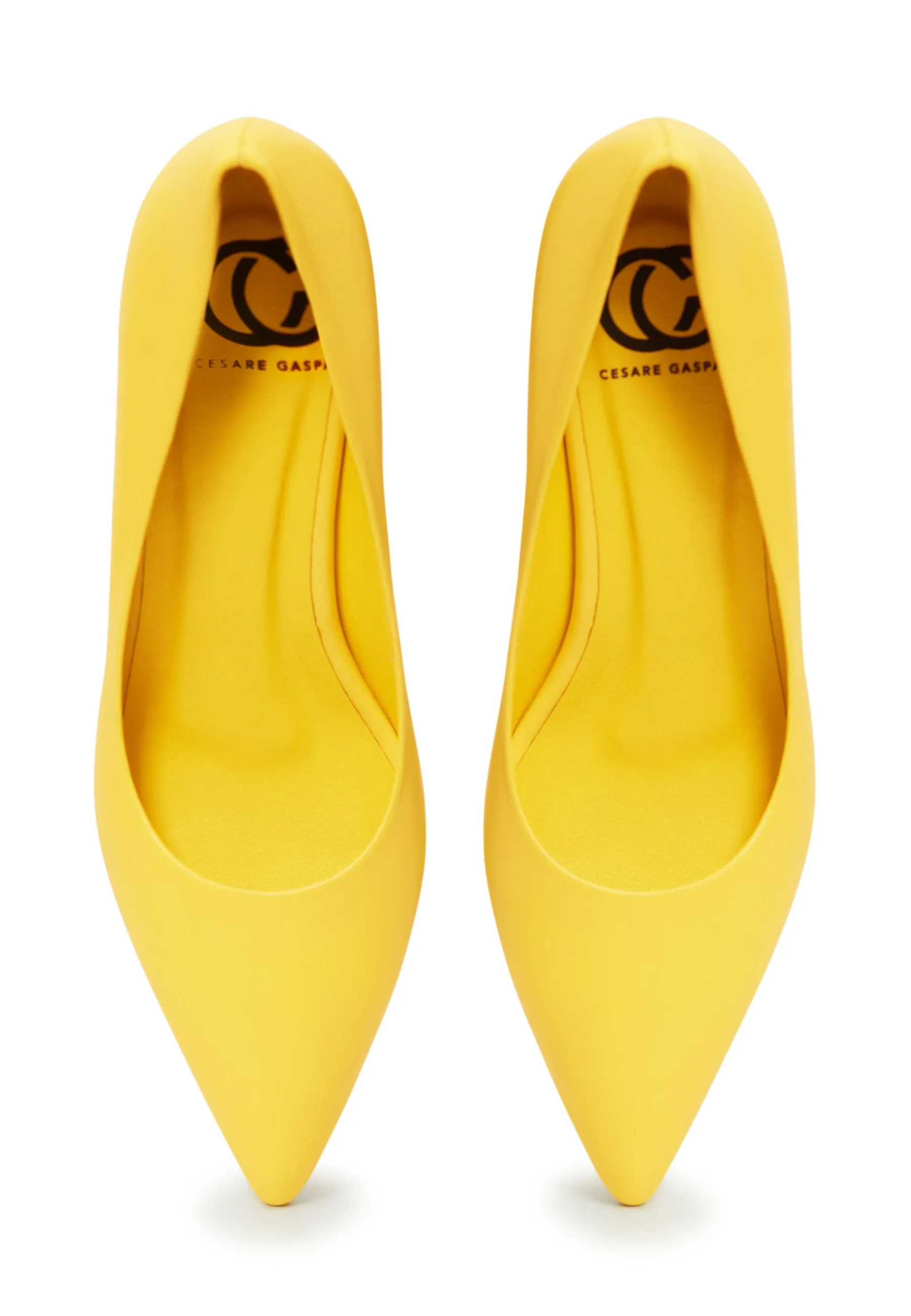 Elegant Luxe Pumps - Yellow