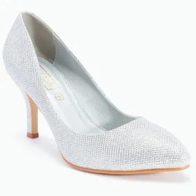 Low Heel Slip On Pump