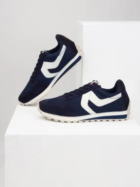 Men's Blue Colorblock Sneakers