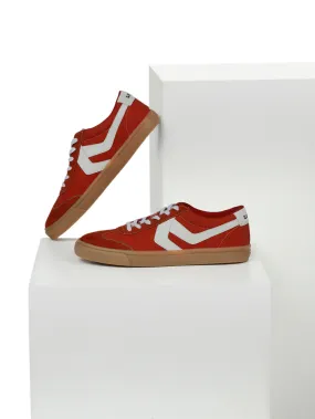 Men's Suede Red Casual Shoes