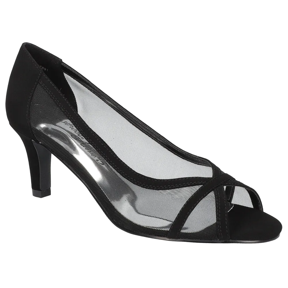 Picaboo Peep Toe Evening Pumps