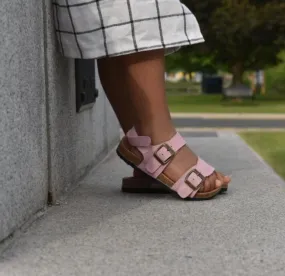 Pink Cork Sandals