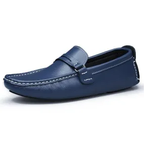 West Louis™ Soft Bottom Leather Comfy Flats